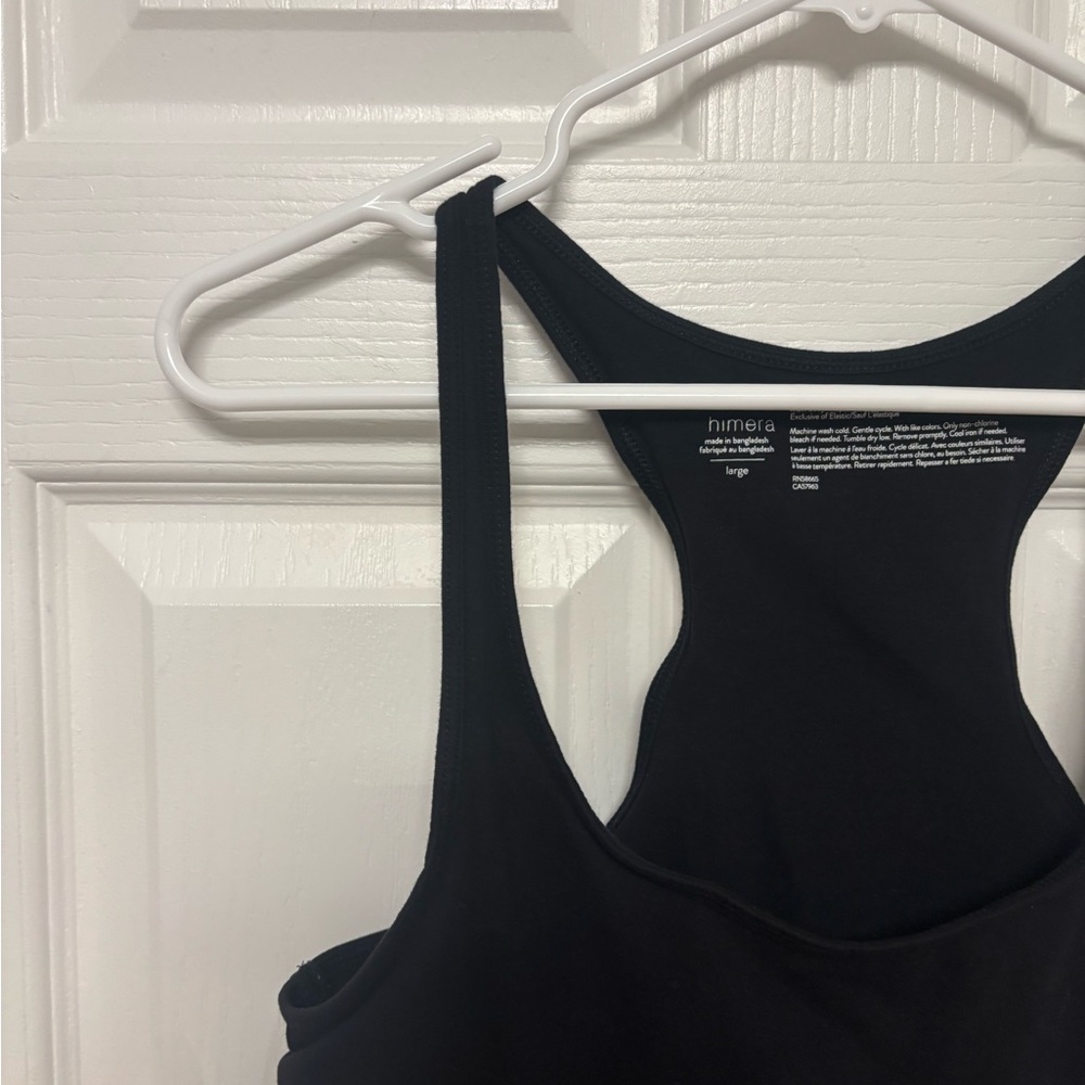 Shimera Black Women's Tank Top. Large. - Picture 2 of 8
